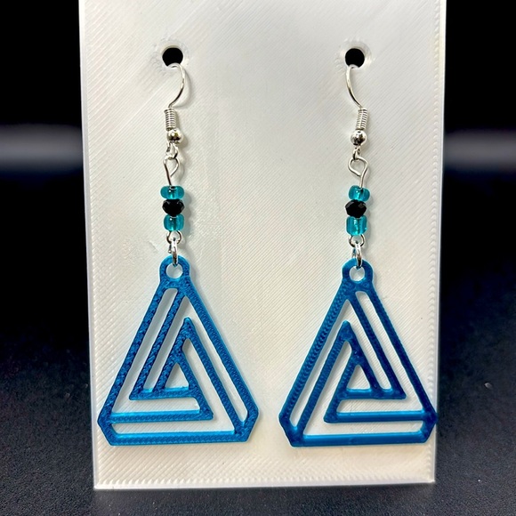 Geometric Earrings - Picture 5 of 6